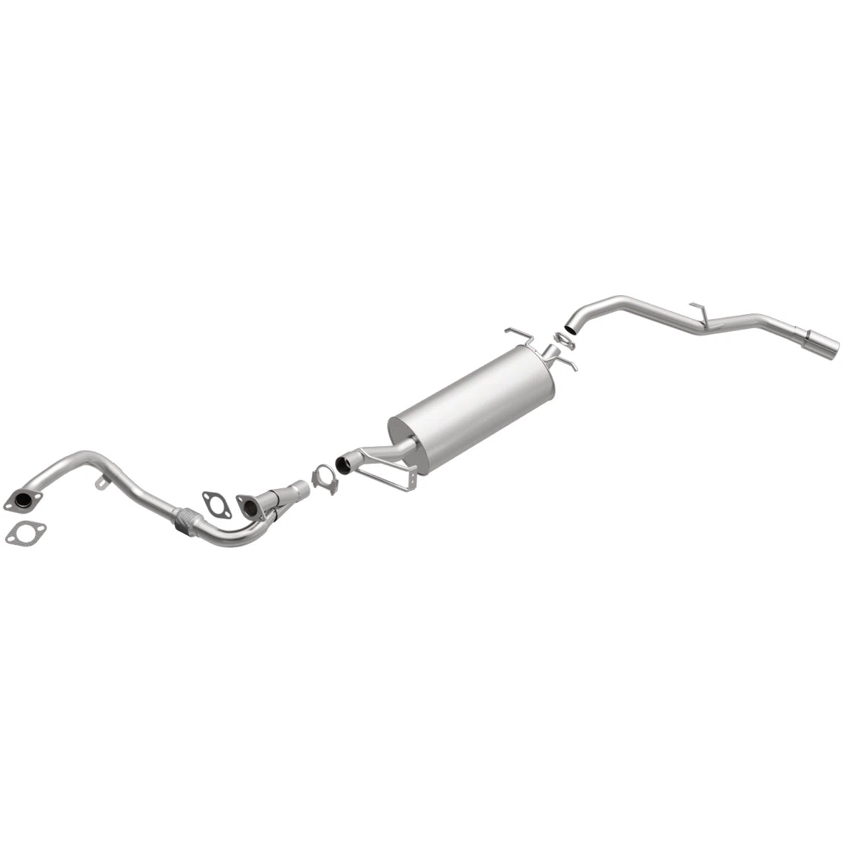 Fits 2002-2004 Nissan Xterra 3.3L Direct-Fit Replacement Exhaust System 106-0671